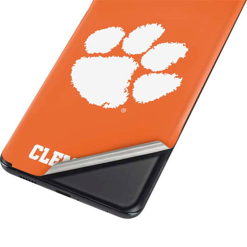 Clemson University Tiger Print Galaxy S21 Plus 5G Skin